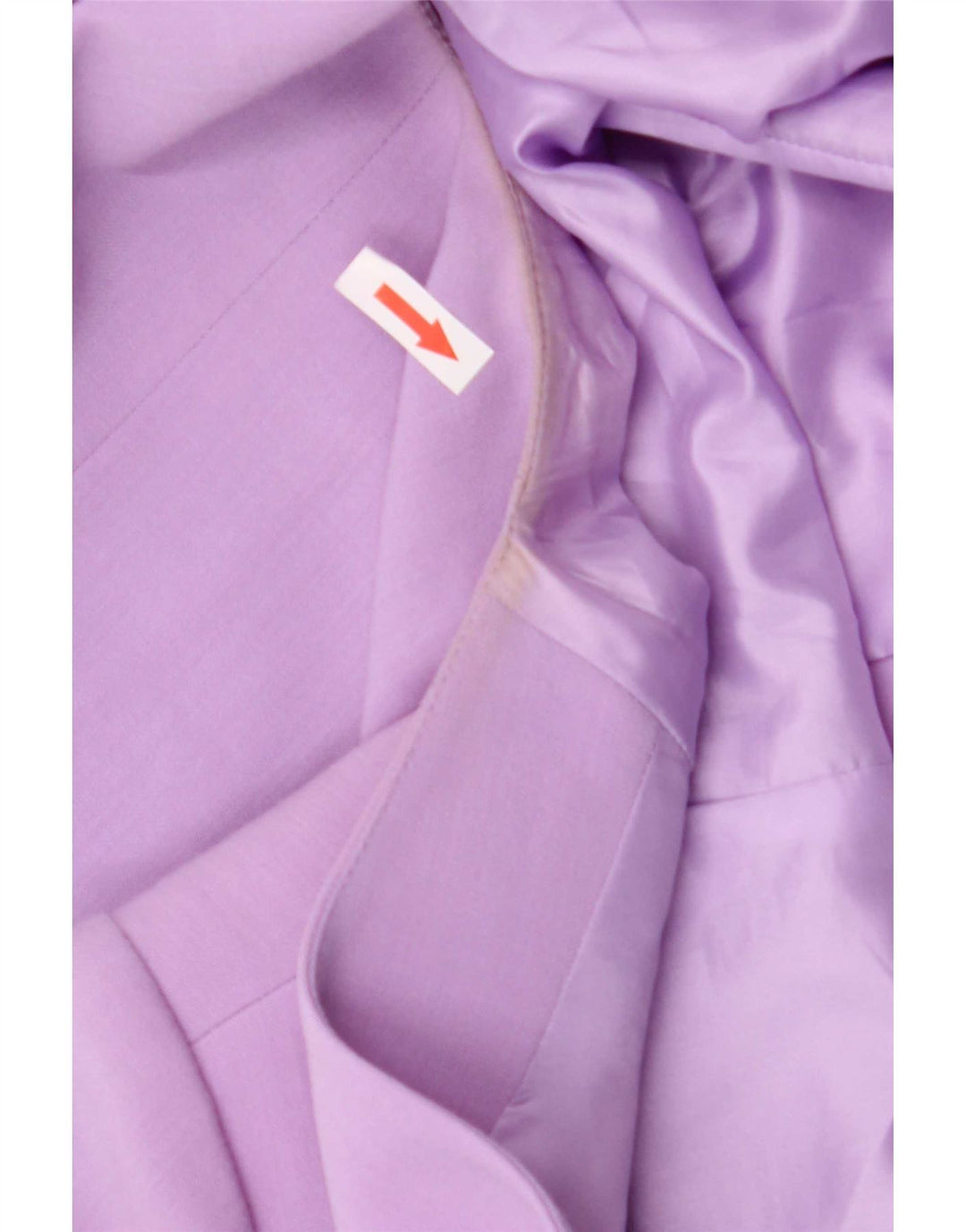 Jacques Vert Dame 1 Knap Blazer Jakke UK 20 2XL Lilla Polyester