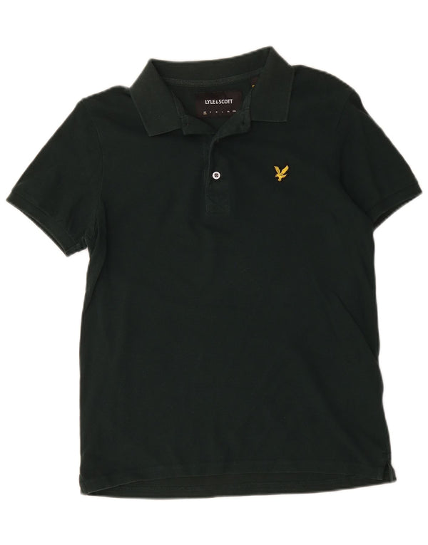 Lyle & Scott herre poloshirt XS Grøn bomuld