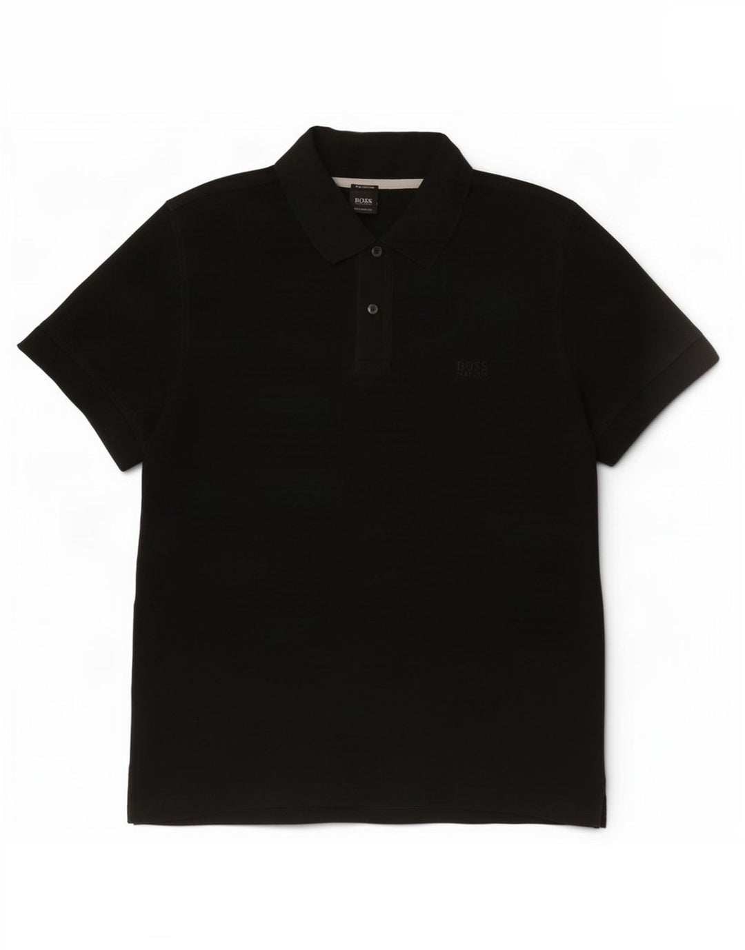 Hugo Boss Herre Regular Fit Polo Shirt XL Sort Bomuld