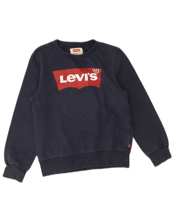 Levi's Pige Grafik Sweatshirt Trøje 11-12 År Mørkeblå