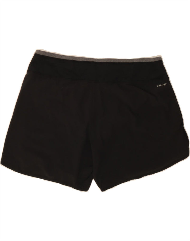 NIKE Womens Dri Fit Sport Shorts UK 16 Large Black Polyester Vintage Nike and Second-Hand Nike from Messina Hembry 