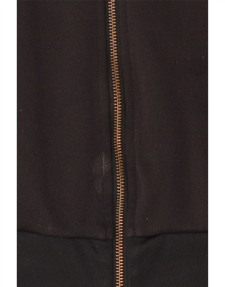 Adidas træningsdragt topjakke til kvinder UK 14 Medium Sort Polyester
