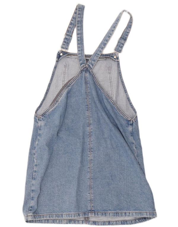 Topshop Damebukserkjole UK 12 Medium Blue Bomuld