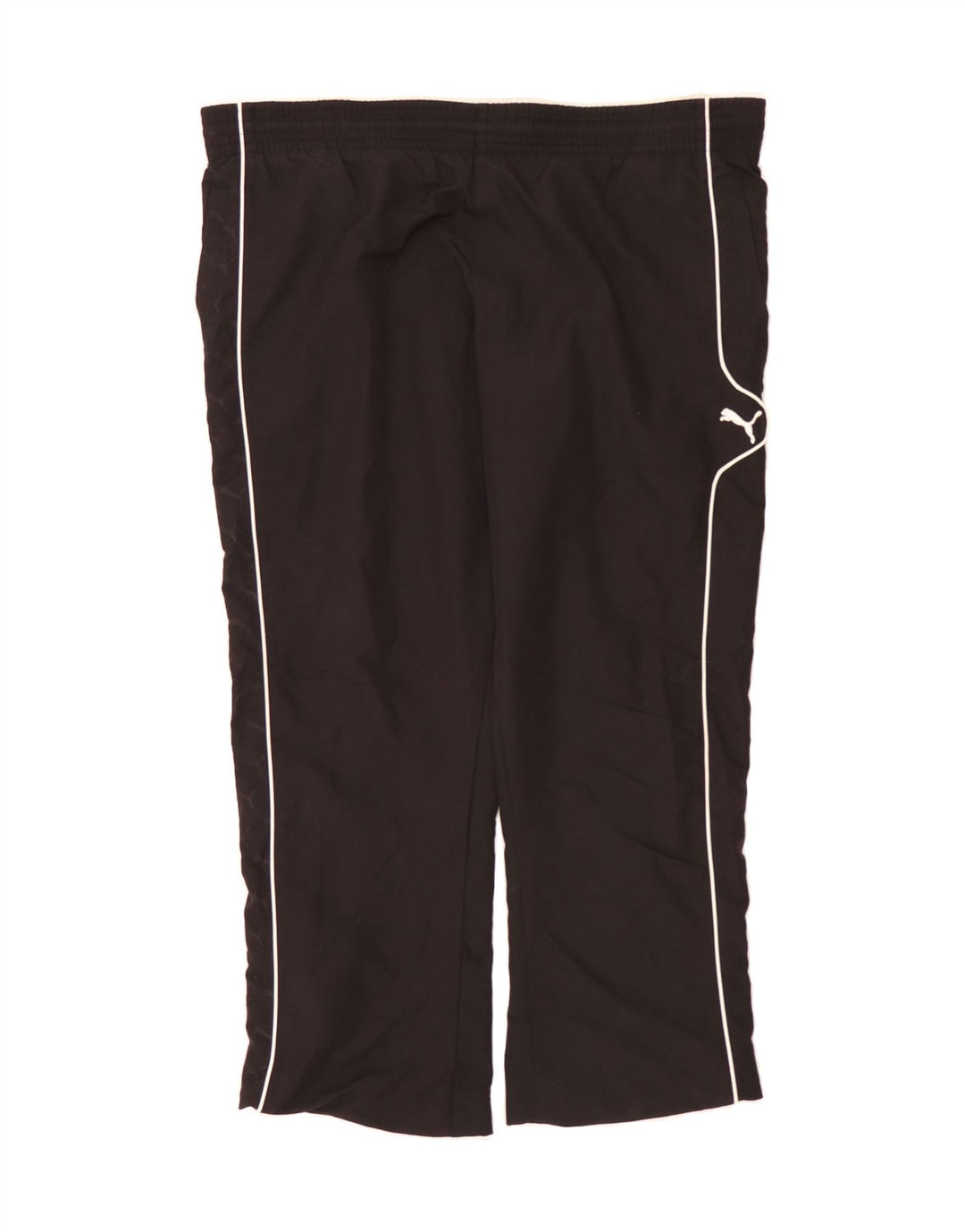 PUMA Mens Capri Tracksuit Trousers Large  Black Polyester Vintage Puma and Second-Hand Puma from Messina Hembry 