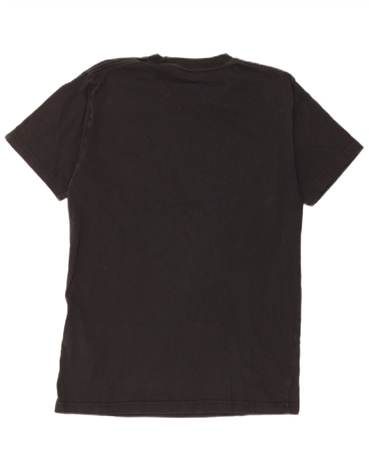Vans Herre Classic Fit T-Shirt Top Lille Sort Bomuld