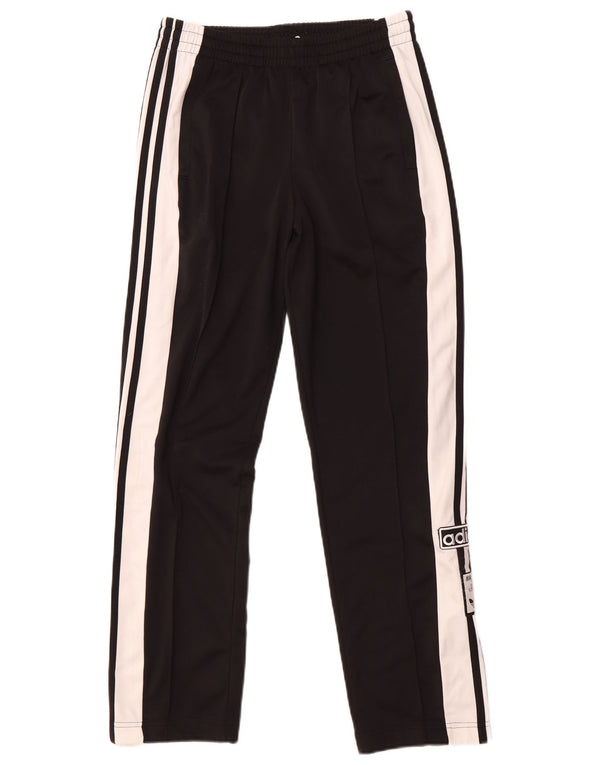 Adidas Graphic Tracksuit Bukser UK 8/10 Small Black Colourblock