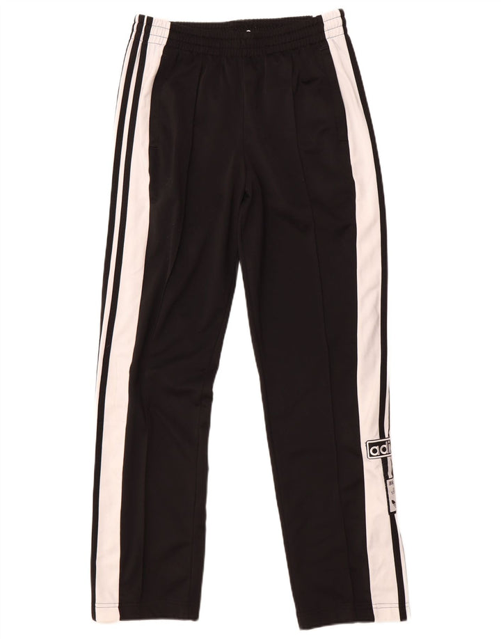 Adidas Graphic Tracksuit Bukser UK 8/10 Small Black Colourblock