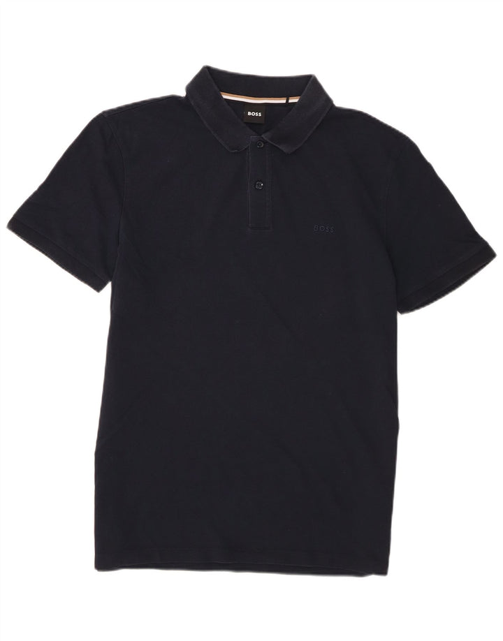 Hugo Boss Herre poloshirt Medium Navyblå Bomuld