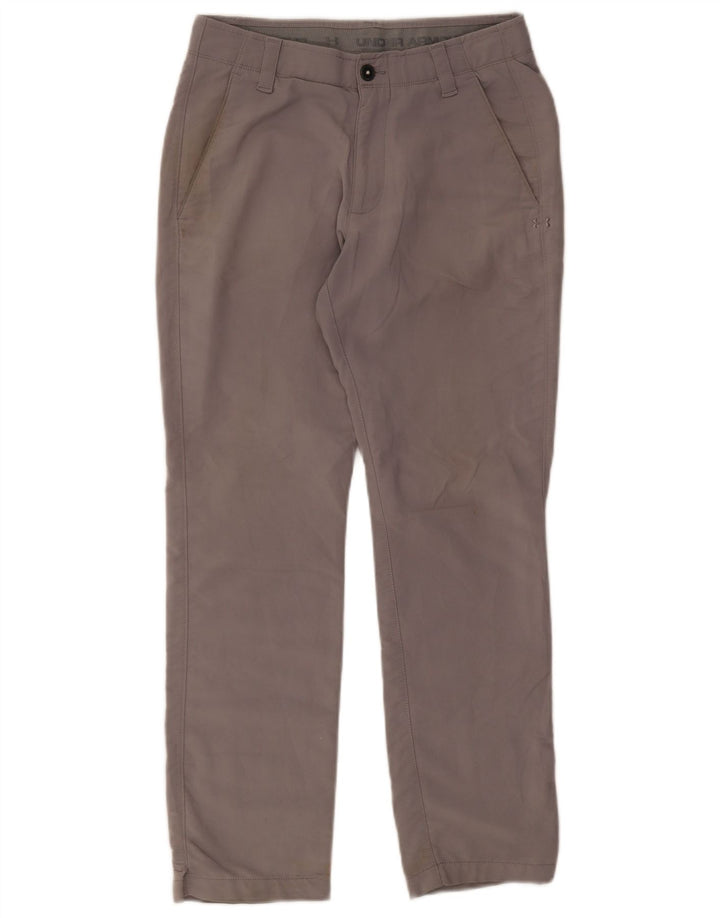 Under Armour Herre Lige Chino Bukser W30 L30 Grå Nylon