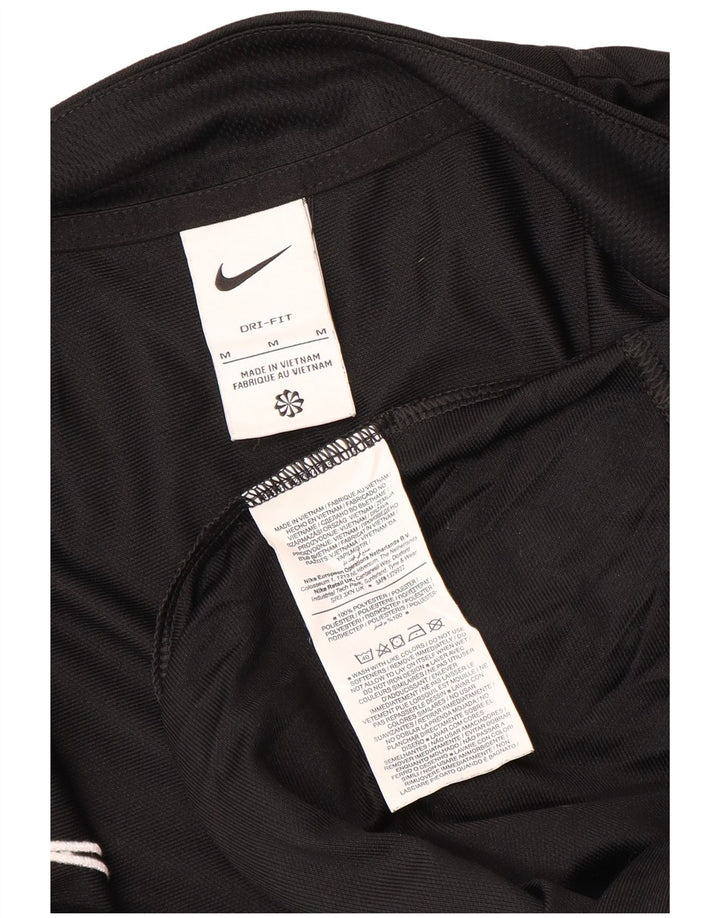 Nike træningsdragt til mænd, topjakke, medium sort polyester