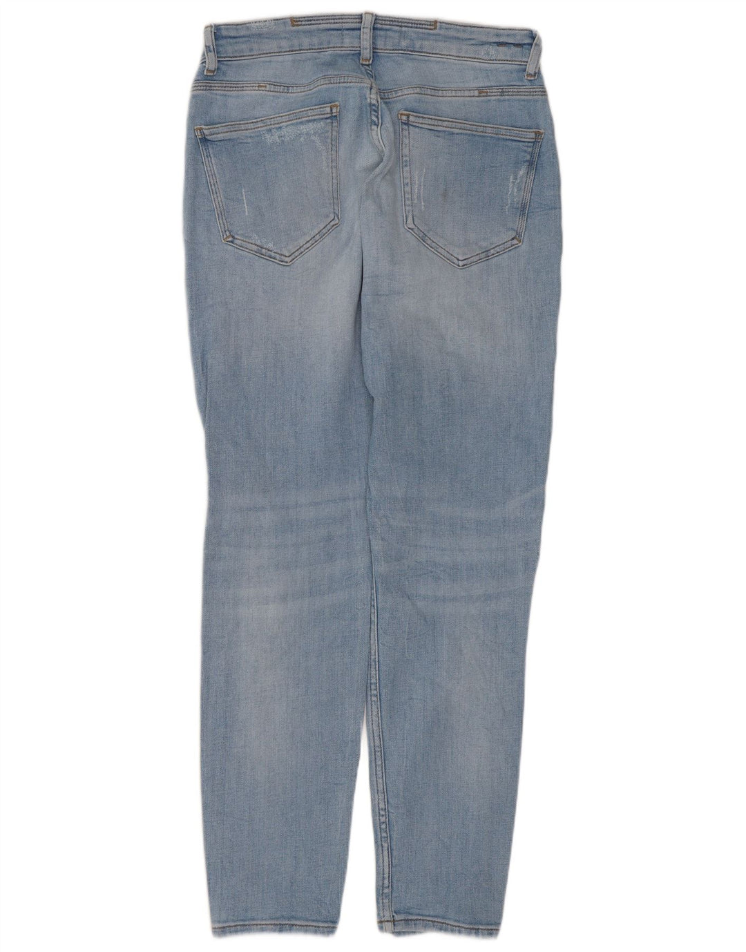 Zara Herre Distressed Tapered Jeans EU 40 Medium W31 L29 Blå