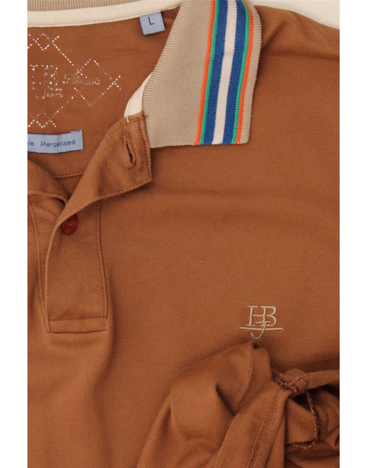 Harmont & Blaine herre poloskjorte stor beige