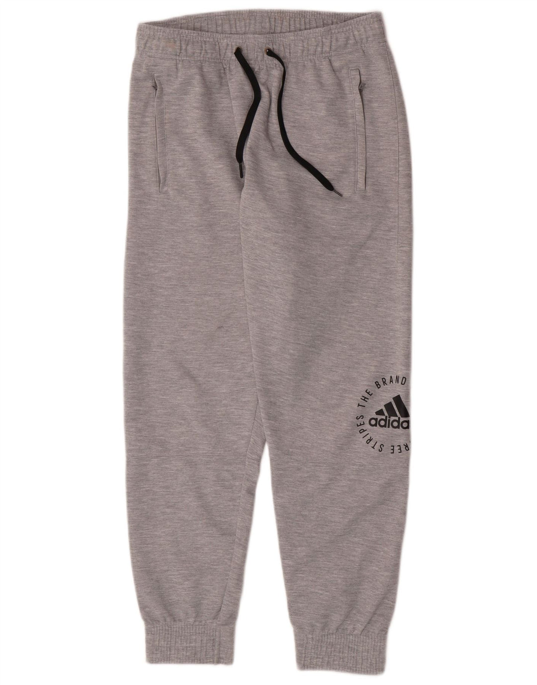 Adidas Herre grafisk træningsdragt Bukser Joggers Medium Grey Polyester
