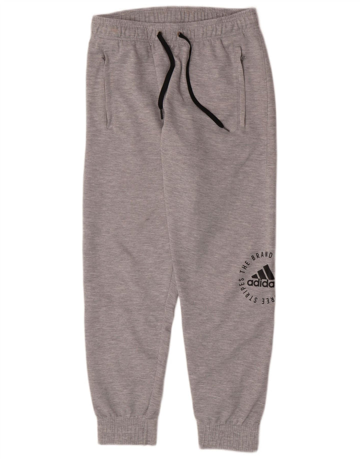 Adidas Herre grafisk træningsdragt Bukser Joggers Medium Grey Polyester