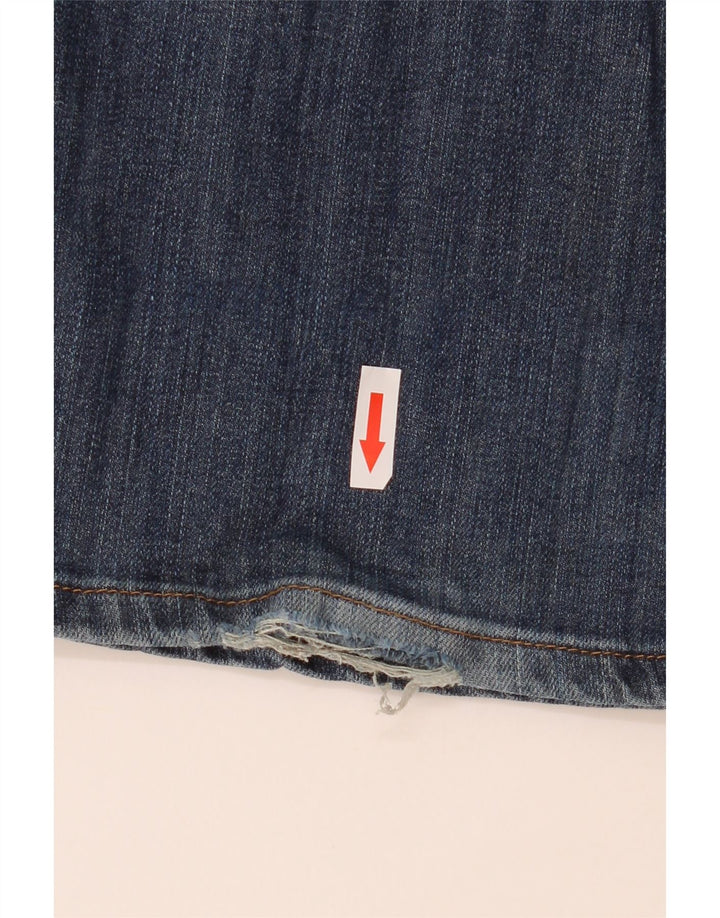 Wrangler Straight Jeans til mænd W36 L32 blå bomuld
