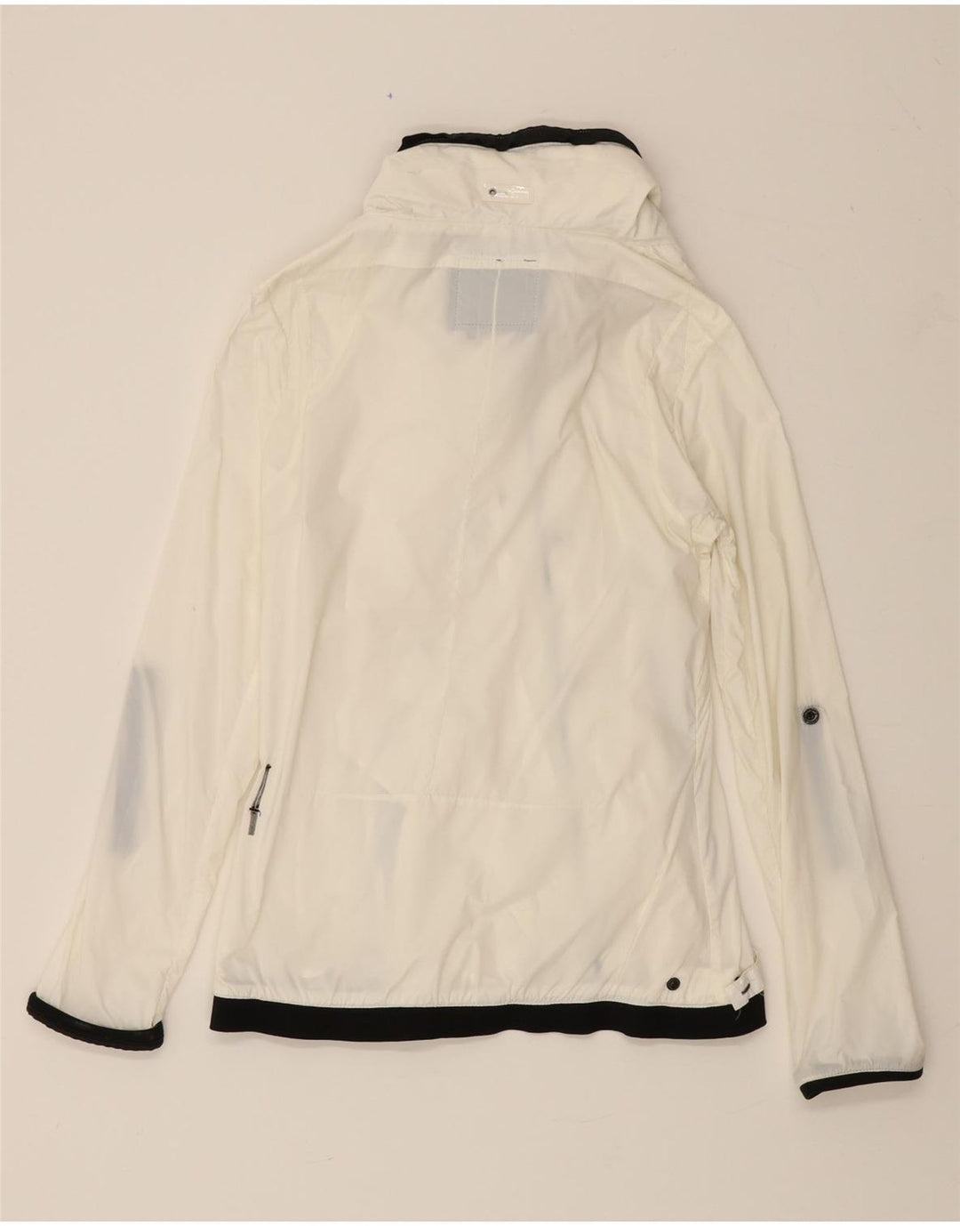 G-STAR Womens Utility Jacket UK 14 Medium White Colourblock Polyamide Vintage G-Star and Second-Hand G-Star from Messina Hembry 