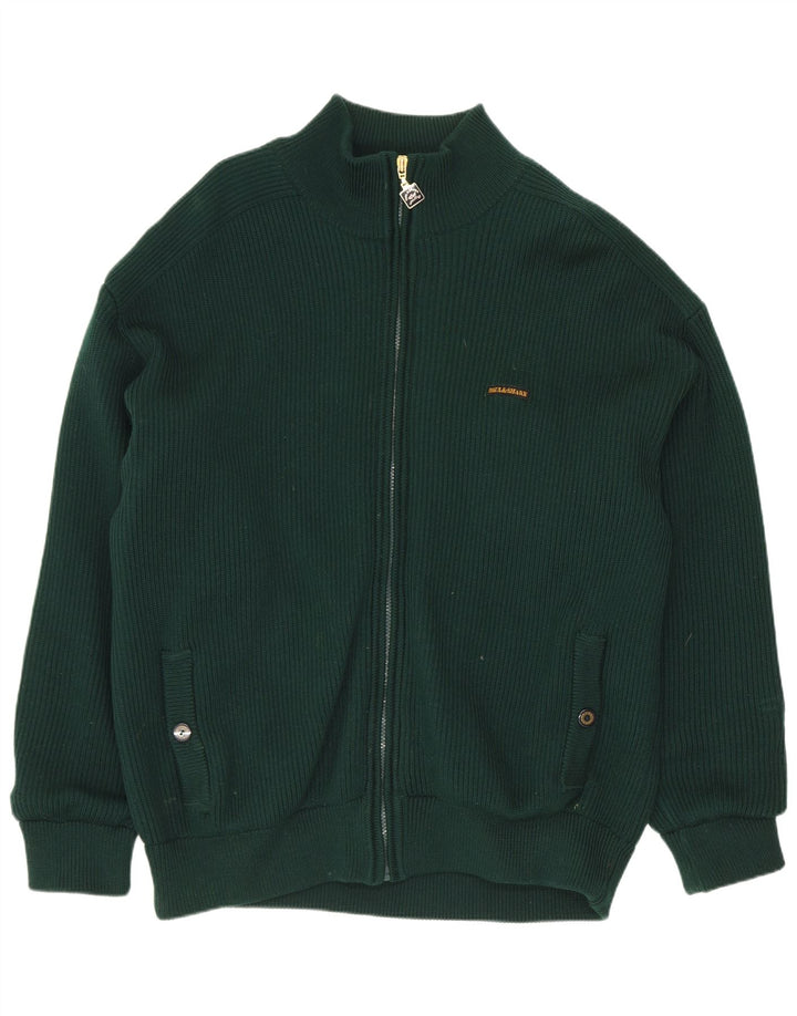Paul & Shark Herre Cardigan Sweater XL Grøn Moderne