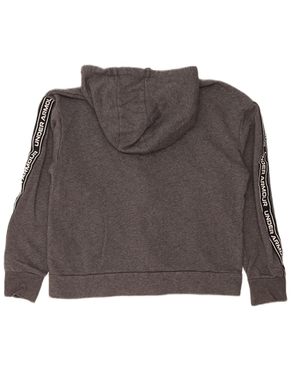 Under Armour Dame Hættetrøje Sweater UK 14 Medium Grey Colourblock