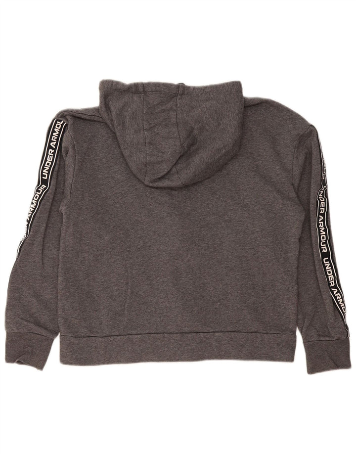 Under Armour Dame Hættetrøje Sweater UK 14 Medium Grey Colourblock