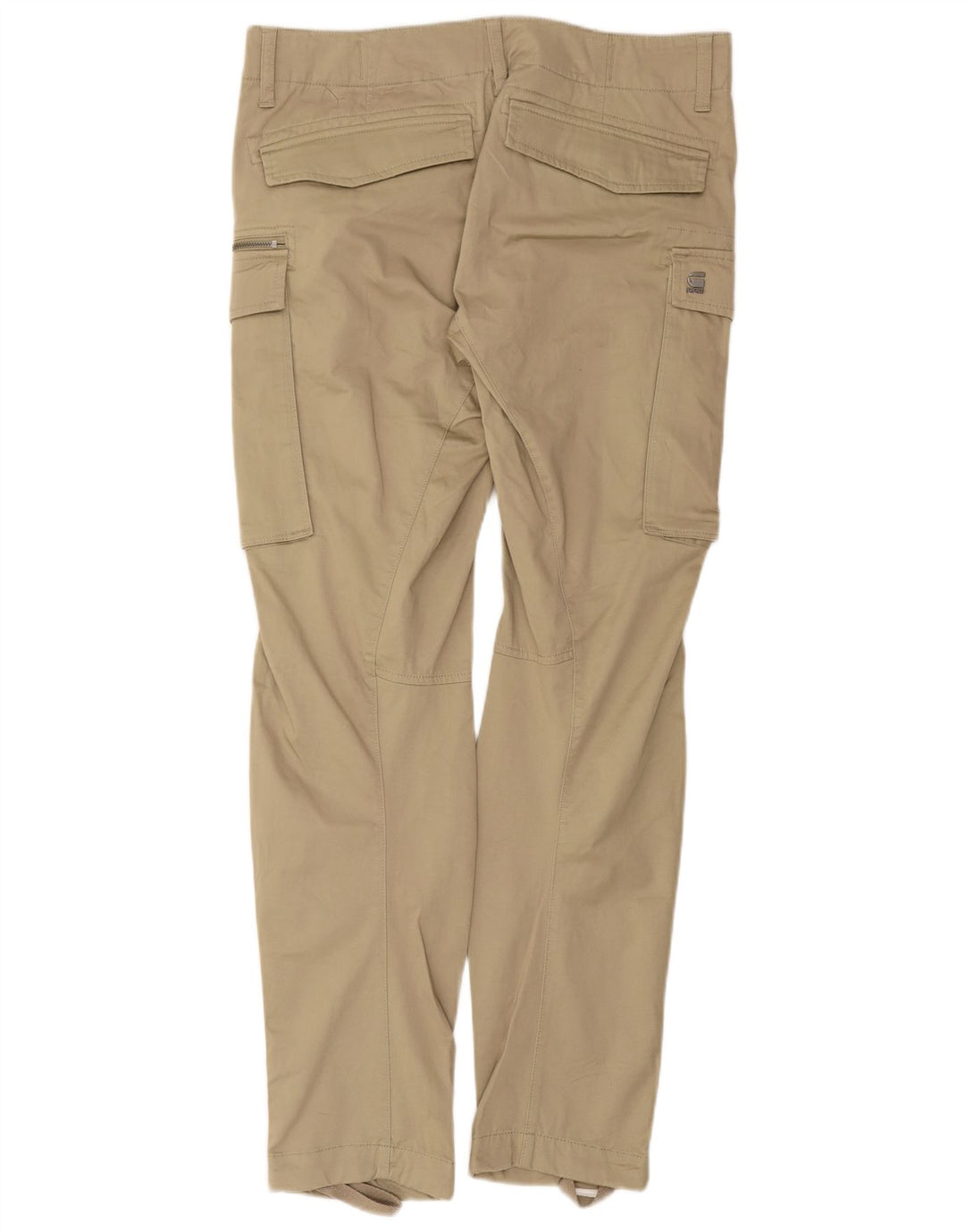 G-Star Herre Skræddersyet Fit Cargo Bukser W33 L34 Beige Bomuld