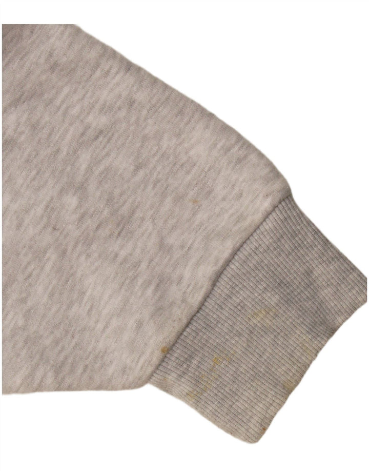 Zara Dame Oversized Hoodie Jumper UK 16 Large Grå