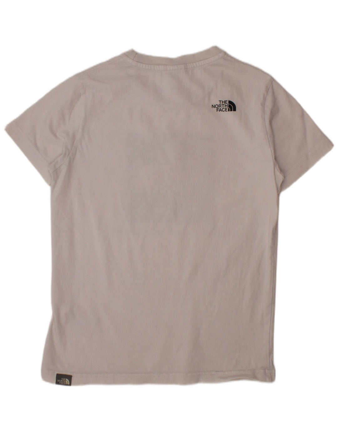 THE NORTH FACE Drenge Grafisk T-Shirt Top 9-10 år Medium Hvid