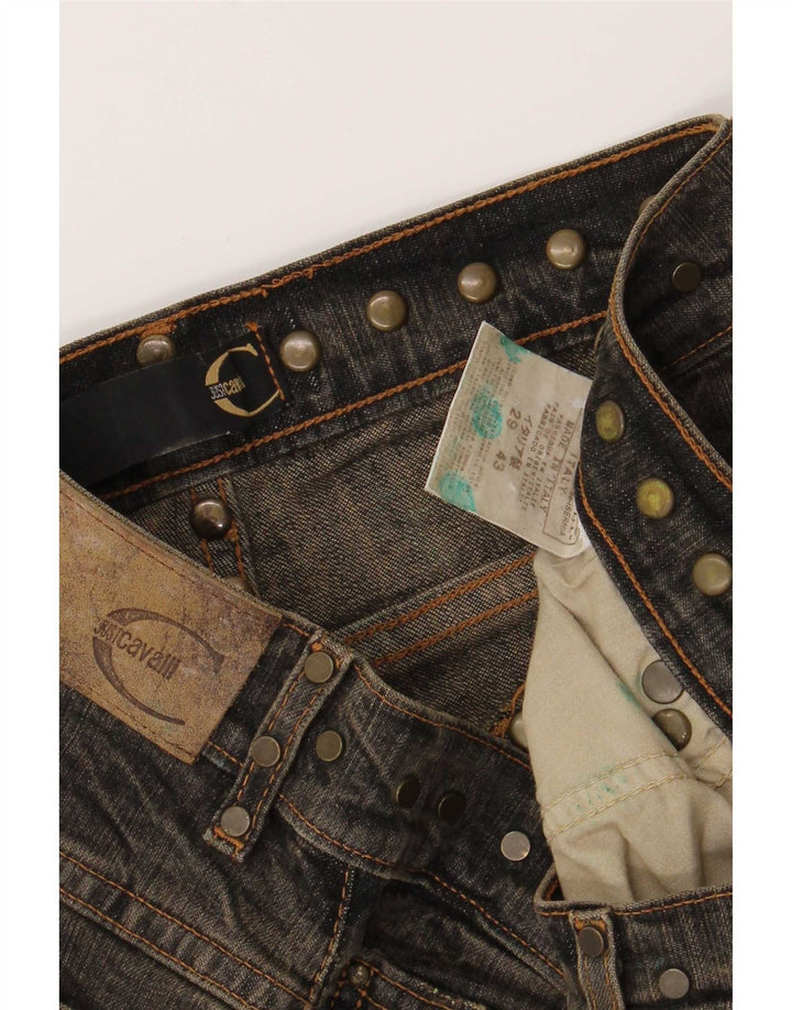 Just Cavalli Dame Bootcut Jeans W29 L27 Brun Bomuld