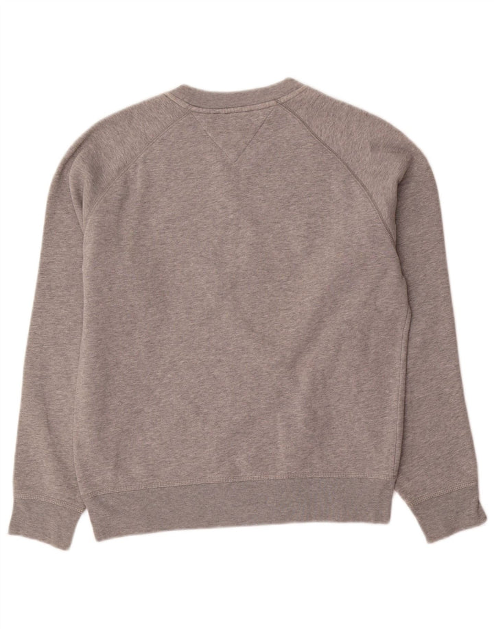 Tommy Hilfiger Sweatshirt til mænd, lille grå flækket bomuld