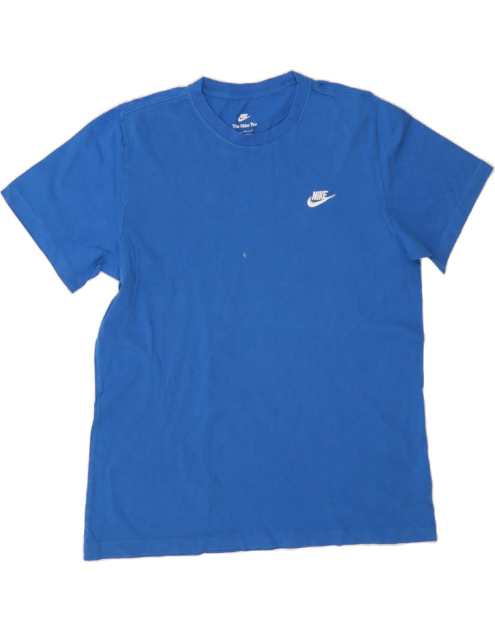 NIKE Mens T-Shirt Top Large Blue Cotton Vintage Nike and Second-Hand Nike from Messina Hembry 