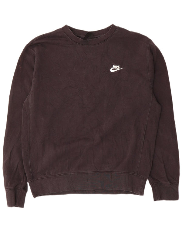 Nike Sweatshirt til mænd, lille sort bomuld