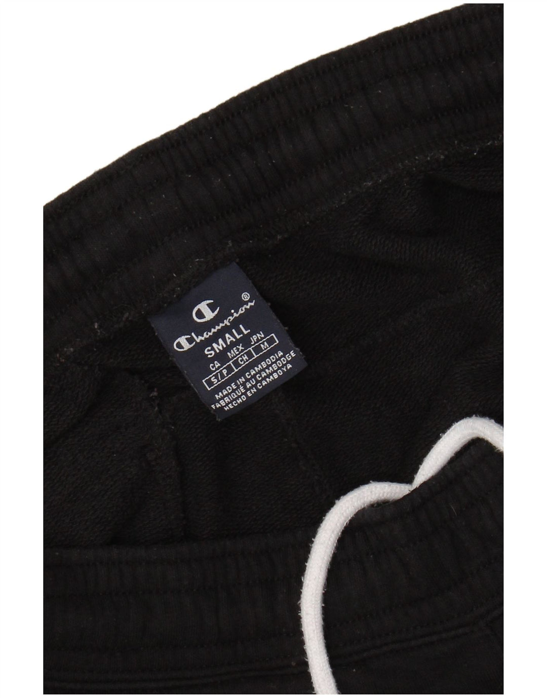 Champion Womens træningsdragt Bukser Joggers UK 10 Small Black