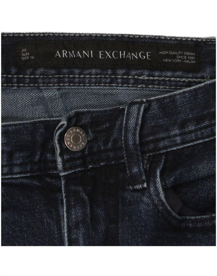 Armani Exchange Herre Slim Jeans W28 L31 Navy Blue