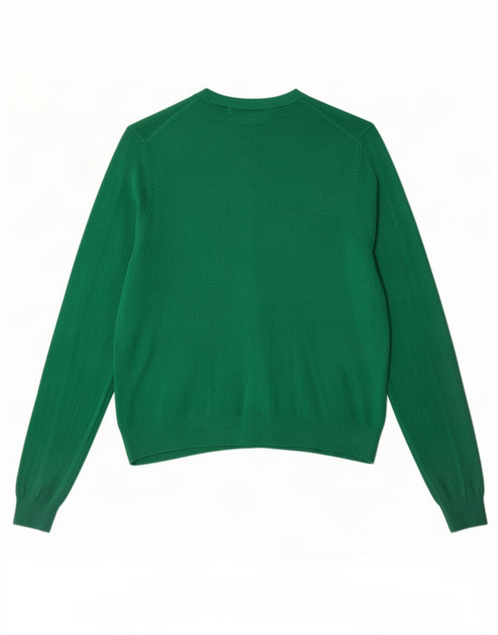 Marks & Spencer Dame Cardigan Sweater UK 14 Large Green Viscose