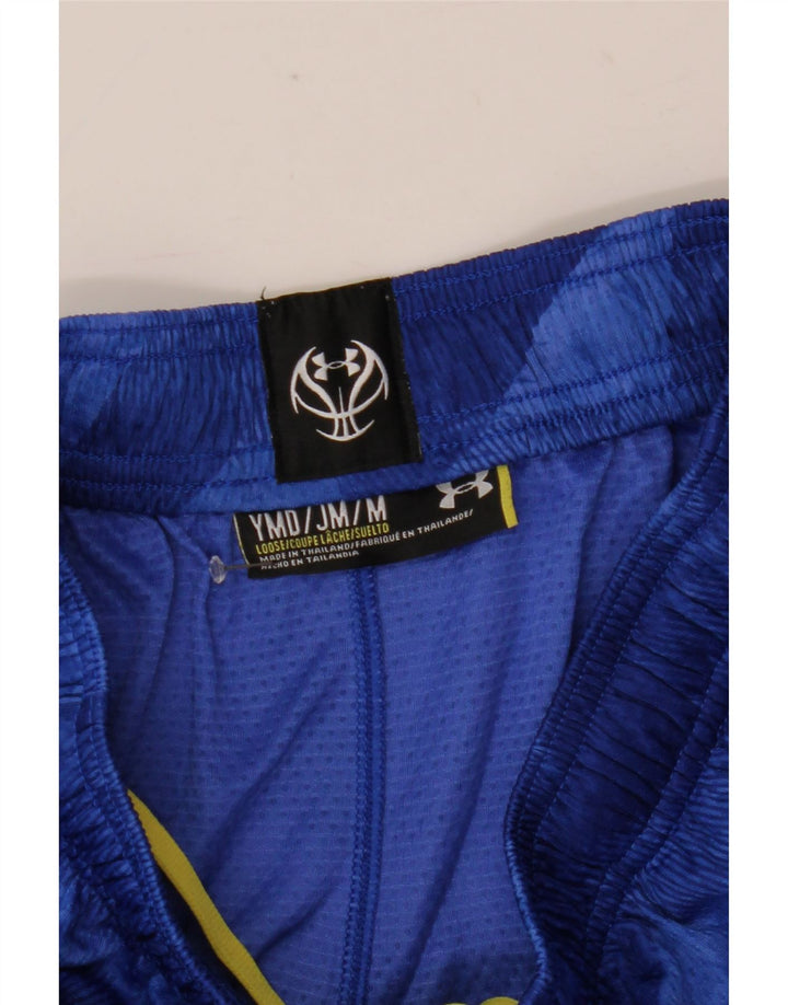 Under Armour Boys Sports Shorts 9-10 år Medium Blue Geometric