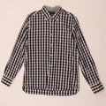 Tommy Hilfiger Herre Custom Fit skjorte størrelse 15 1/2 16 Medium Blue Gingham