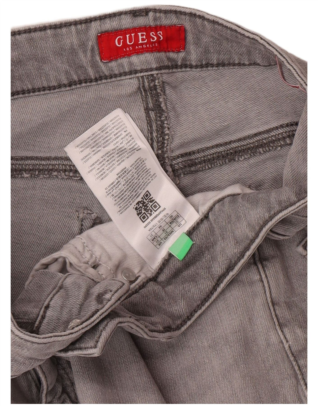 Guess Dame Skinny Jeans W31 L29 Grå Bomuld