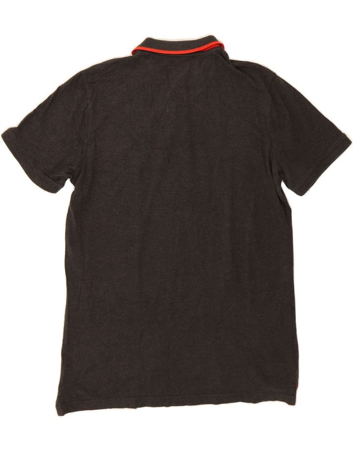 PUMA Mens Polo Shirt Medium Grey Vintage Puma and Second-Hand Puma from Messina Hembry 