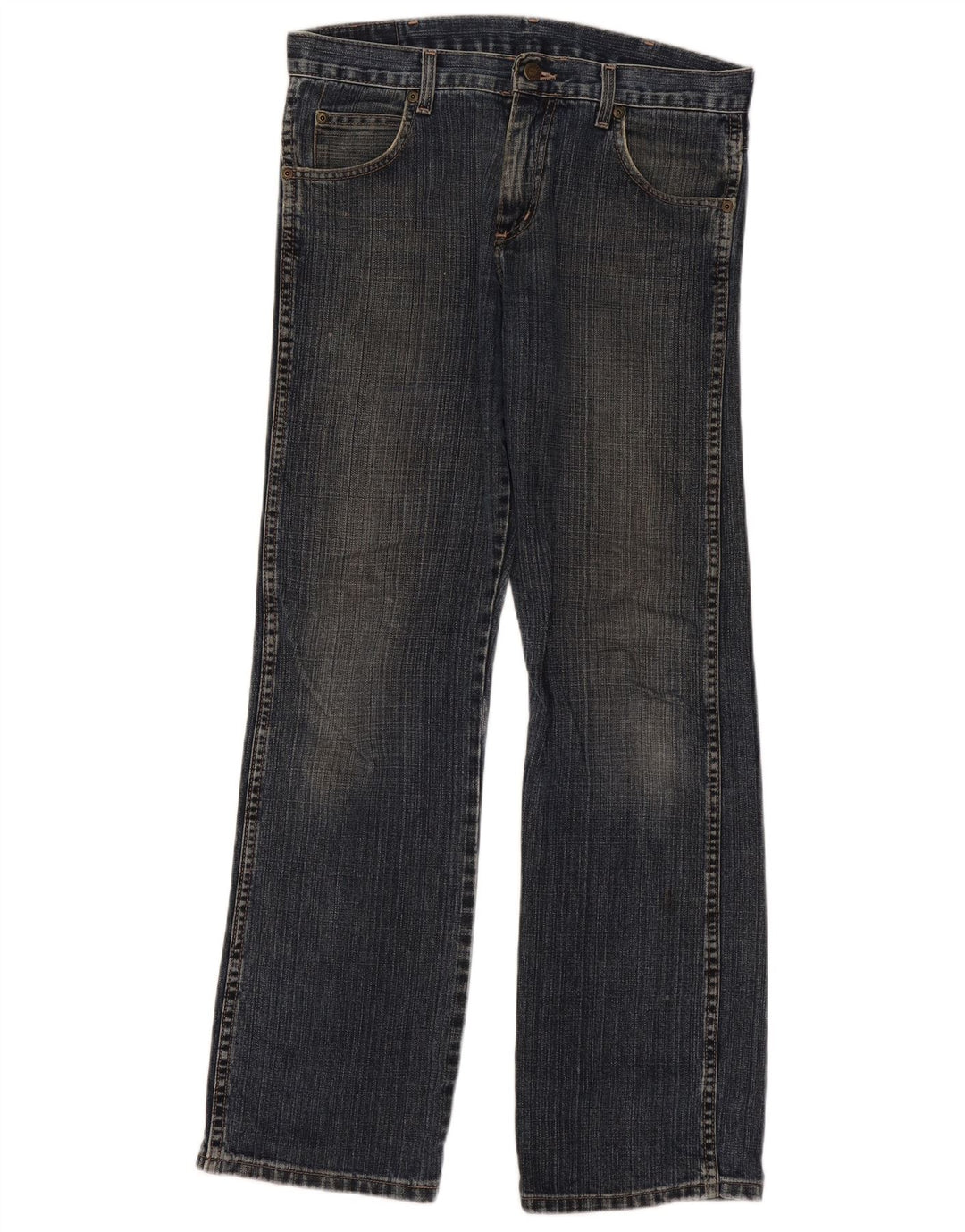 Wrangler Bootcut jeans til mænd W30 L32 blå bomuld