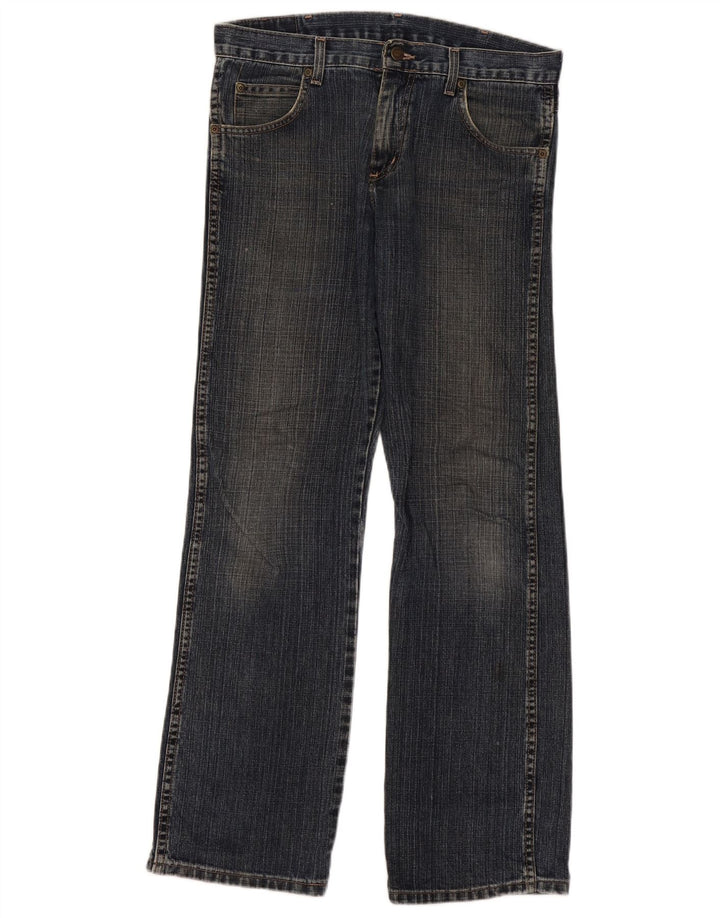 Wrangler Bootcut jeans til mænd W30 L32 blå bomuld