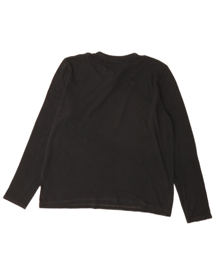 Calvin Klein Jeans Herre Top Langærmet IT 50 Medium Sort