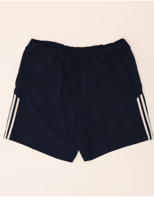 Adidas Herre Climacool Sport Shorts XL Navy Blue Polyester