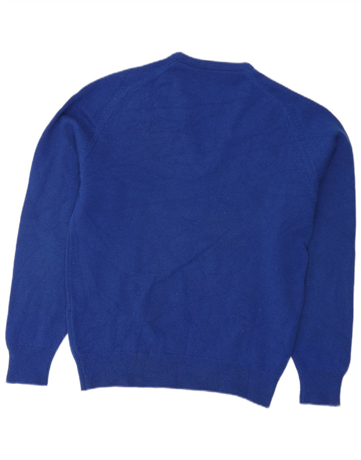 Pringle Herre V-hals sweater UK 40 Medium Blue