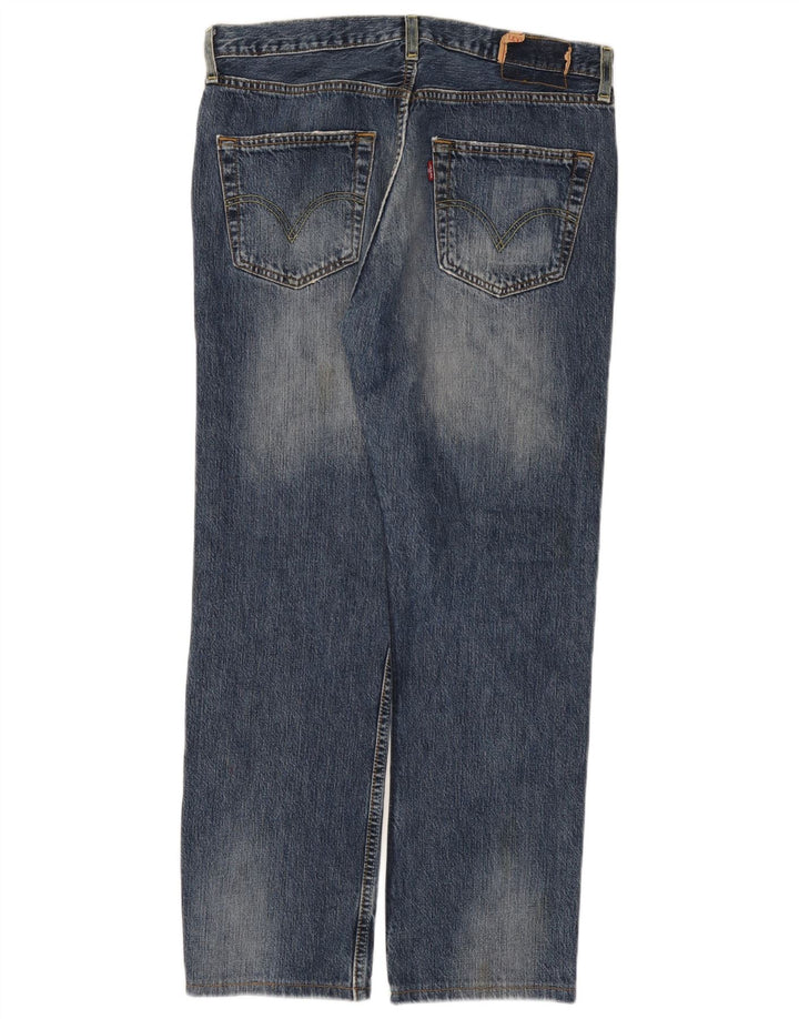 Levi's Straight Jeans til mænd W32 L28 Blå