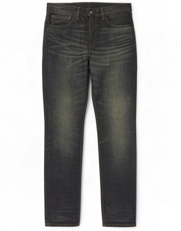 Levi's Herre 511 Slim Jeans W34 L34 Marineblå Bomuld