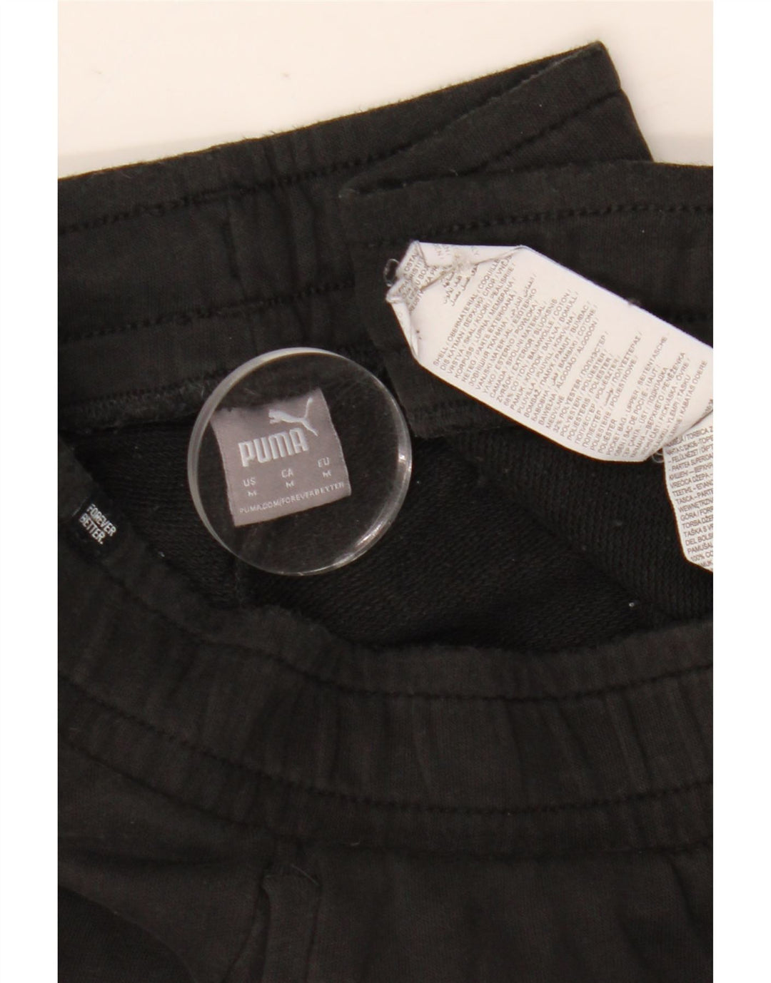 Puma Herre grafisk træningsdragt Bukser Joggers Medium Sort Bomuld