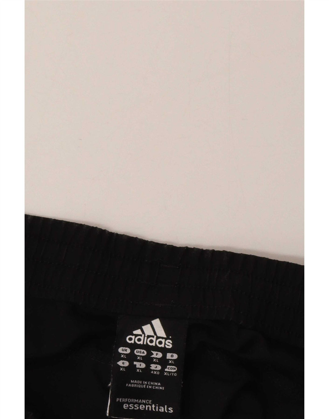Adidas Herre Climalite træningsdragt bukser XL sort polyester
