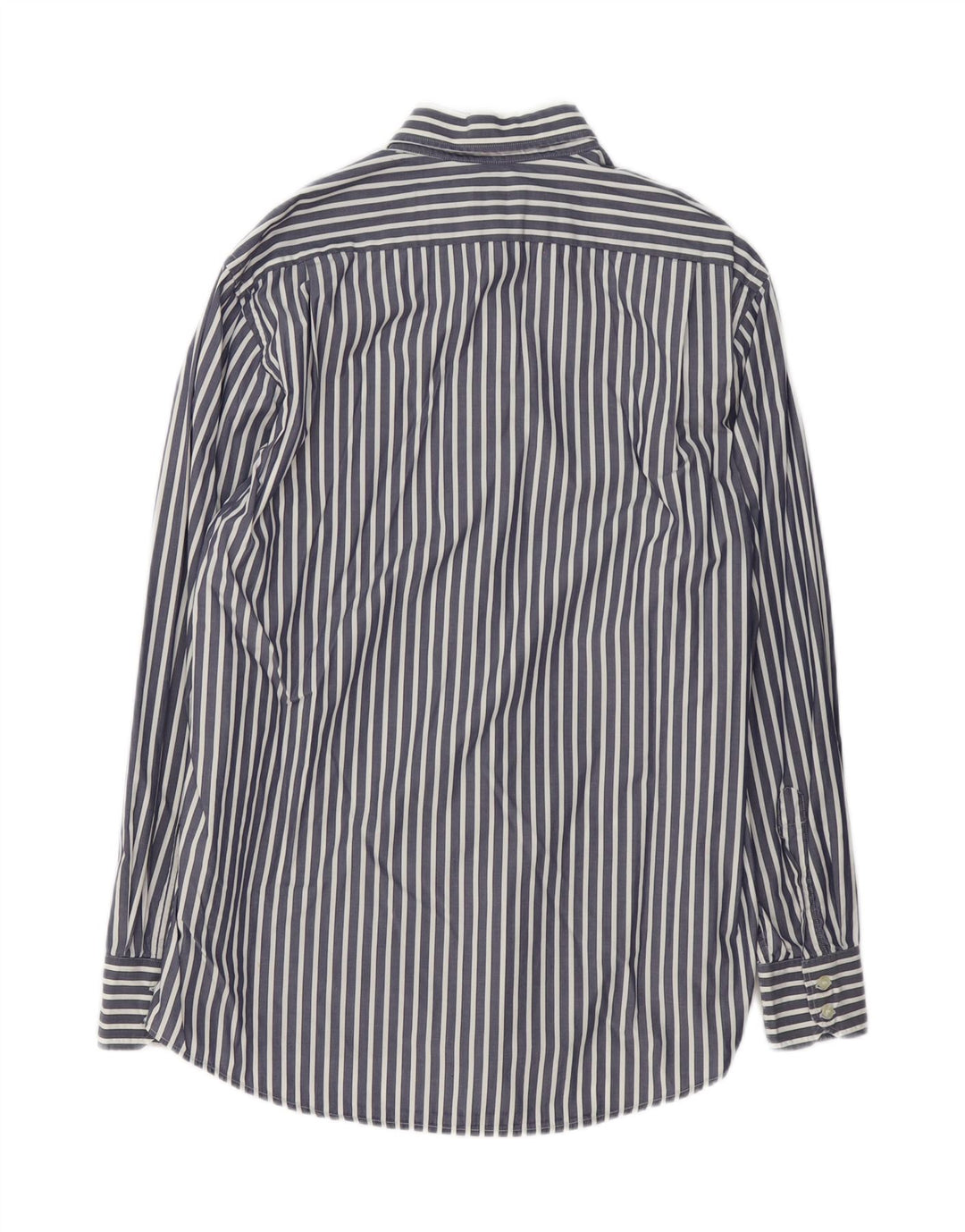 Lacoste herreskjorte str. 41 Medium marineblå nålestribet bomuld