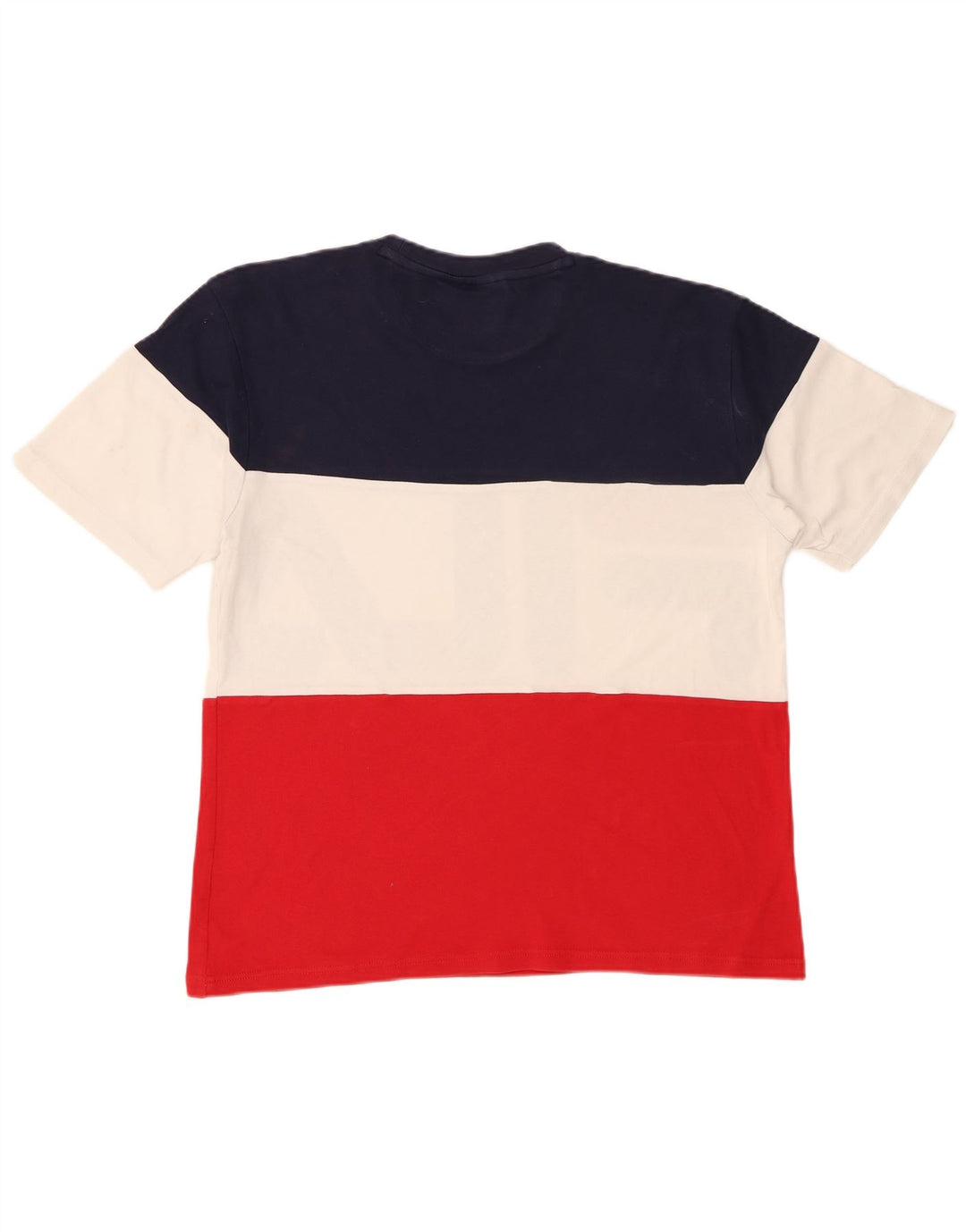 FILA Herre grafisk T-shirt Top Medium Flerfarvet Colourblock