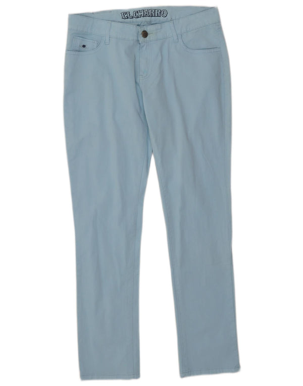 El Charro Dame Slim Casual Bukser W32 L30 Blå Bomuld