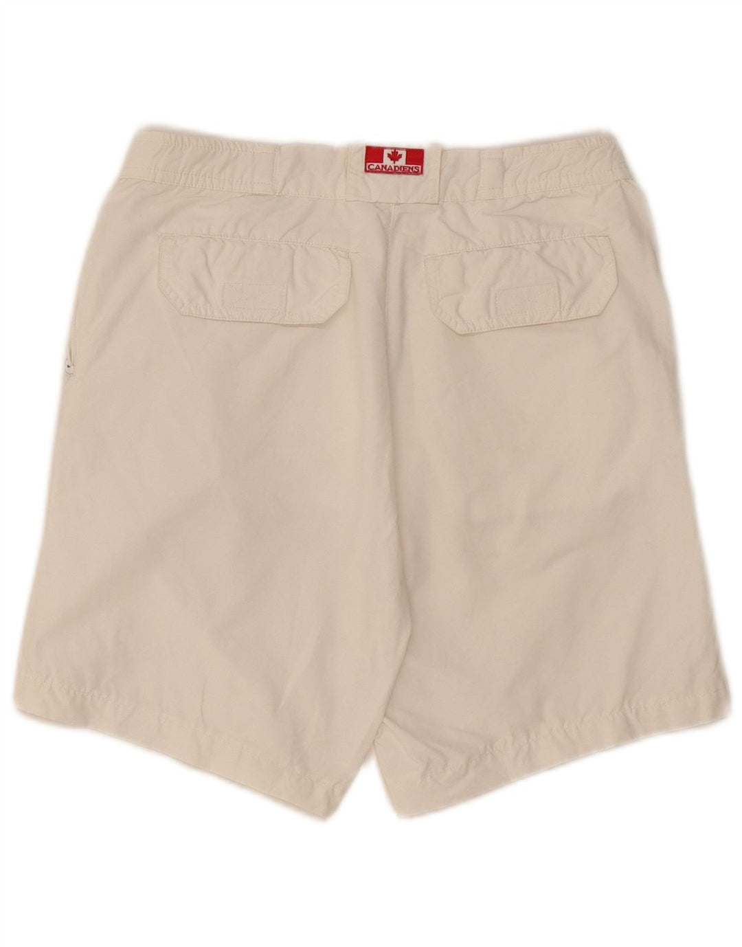 Canadiens Chino Shorts til kvinder IT 44 Medium W30 Hvid Bomuld